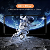2pcs Tempered Glass Screen Protector for Samsung Galaxy A52S, Transparent - Close-Up Angle