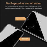 2pcs Tempered Glass Screen Protector for Samsung Galaxy A52S, Transparent - Low Angle