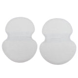 20 Self-Adhesive Sweat Shields, White - Front View
