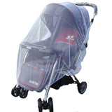Universal Mosquito Net for Stroller, Black - Front View