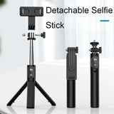 Bluetooth Mobile Stand P20S with Remote Control, Extendable, Compatible with iPhone Samsung - 45-Degree Angle
