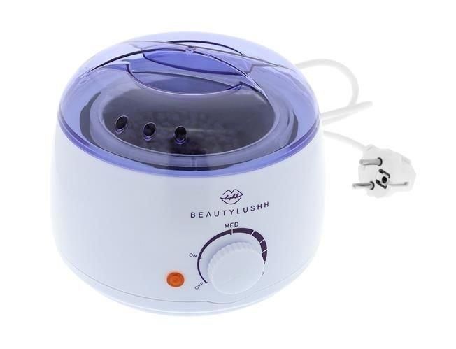 Wax heater for hair removal, white