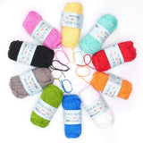 10-pack Cotton Yarn 150g MultiColor, for Knitting and Crochet