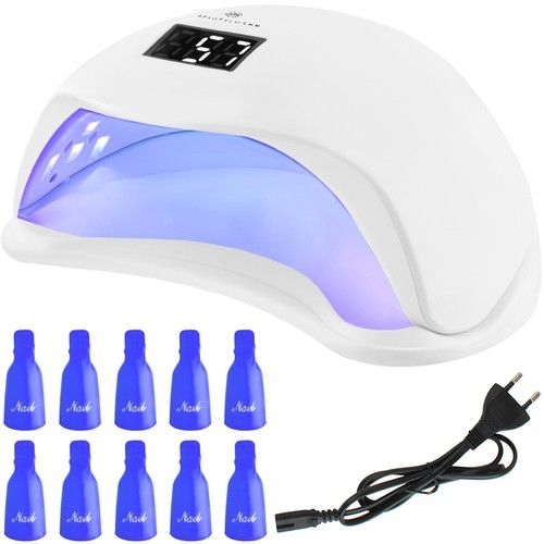 48W UV lamp for gel polish with motion sensor, White