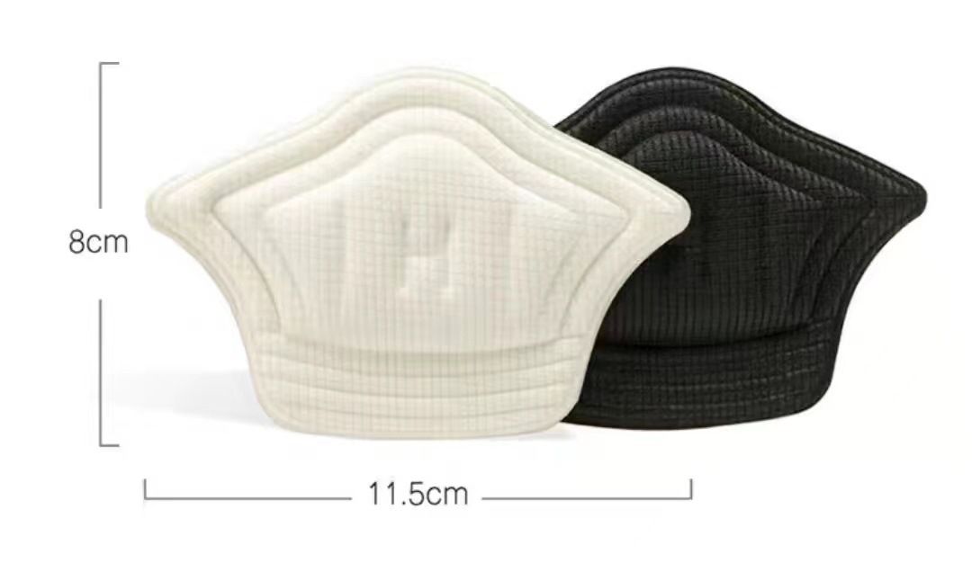 Shoe Inserts 1 Pair, White, Soft Effective Heel Inserts