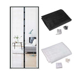 100x210cm White Insect Screen Door - Mosquito Net for Insect Protection