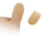 2pcs Magic Glow Thumb Lights for Party Tricks, Red - 45-Degree Angle