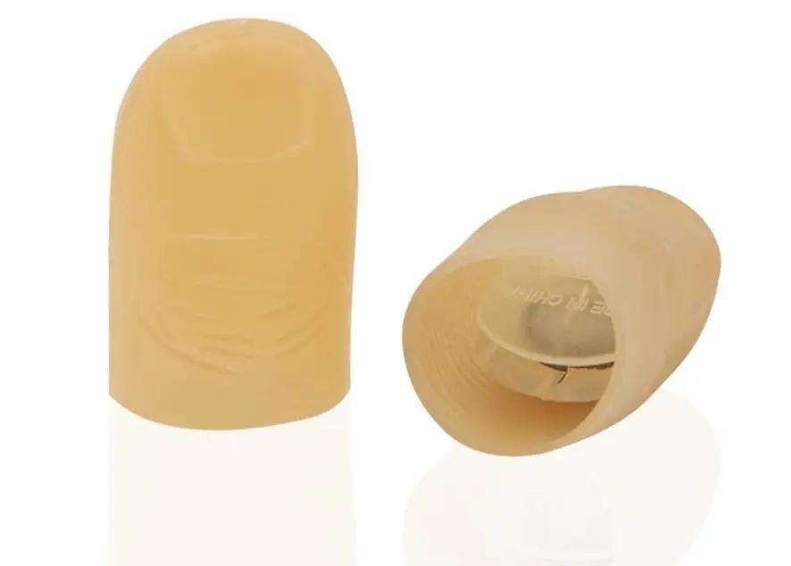 2pcs Magic Glow Thumb Lights for Party Tricks, Red