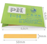 pH Test Litmus Paper, 80 pcs MultiColor - 45-Degree Angle