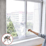 Mosquito Net White 130x150cm Cuttable, for Windows