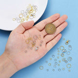 Jewelry Making Kit with Pliers, Wire and Rings - DIY Silver Gold Craft Supplies - Rear View