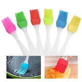 3-pack Silicone Cooking Brush, Bread Baking Brush, MultiColor