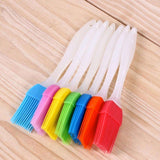 3-pack Silicone Cooking Brush, Bread Baking Brush, MultiColor - Top-Down View
