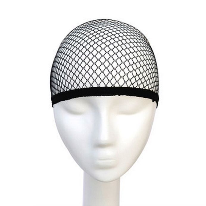 Wig hairnet cap, Black Dark brown
