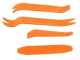 4-pack Car Panel Removal Tools, Orange - Rear View