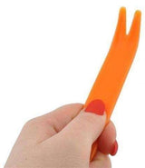 4-pack Car Panel Removal Tools, Orange - Low Angle