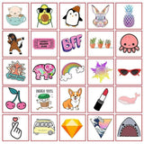 50pcs Animal Cartoon Stickers, MultiColor Decals for Kids and DIY Crafts