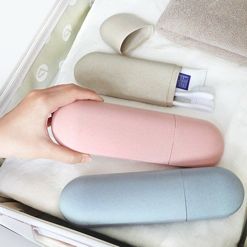 Toothbrush cover storage travel kit