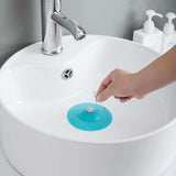 4 Pcs Hair Trap Stopper for Bathtub and Sink, White