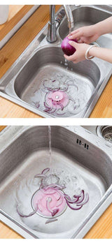 4 Pcs Hair Trap Stopper for Bathtub and Sink, White