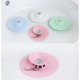 4 Pcs Hair Trap Stopper for Bathtub and Sink, White