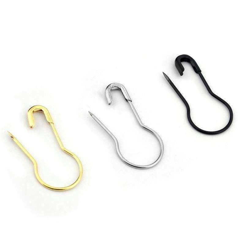 100 Metal Stitch Markers, MultiColor