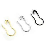 100 Metal Stitch Markers, MultiColor - 45-Degree Angle