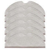 5pcs Reusable Mop Cloths for Xiaomi Roborock, Beige
