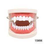 Vampire Teeth for Halloween, 13mm - Side View