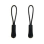 50-pack Black Replacement Zippers for Clothing, 6 inches