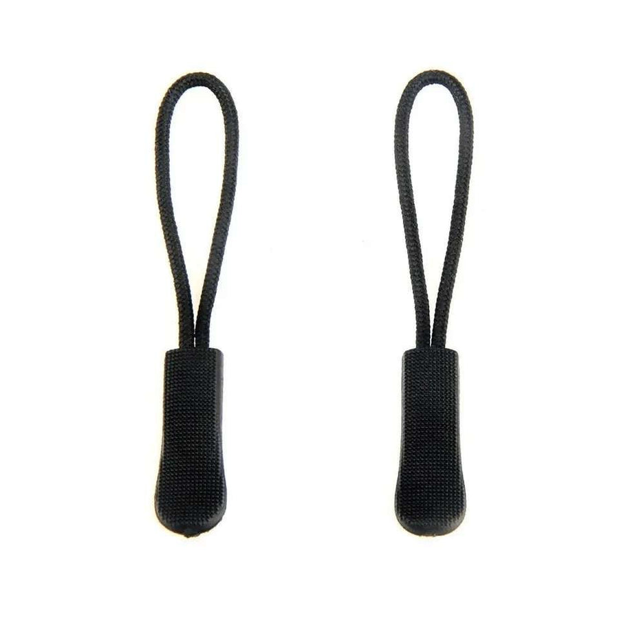 50-pack Black Replacement Zippers for Clothing, 6 inches