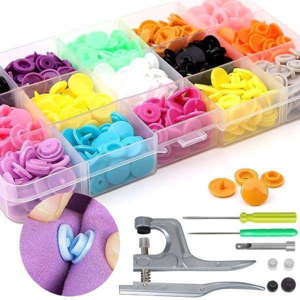 Plastic Snap Fasteners Pliers for Colorsnaps, MultiColor