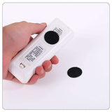 1500 pairs Round Self-Adhesive Velcro Black, 12mm