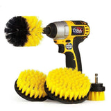 4-pack MultiColor Scrubbing Brushes for Drill and Screwdriver