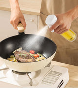 200ml Glass Spray Bottle for Oil and Vinegar, Black