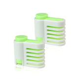 2pcs Cake Divider Cutter Bases - Rear View