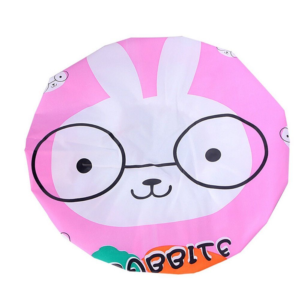 5PCS Waterproof Swimming Cap and Shower Cap