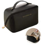 Black Spacious Toiletry Bag for Travel, Makeup Bag