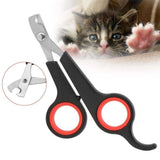 Cat Nail Clippers for Dogs, Black - Top-Down View