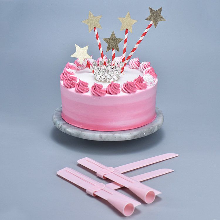 Cake Smoother Baking Tool Pink
