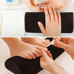 Nail Cushion Wrist Support for Manicure Gel Acrylic Nails, Cerise