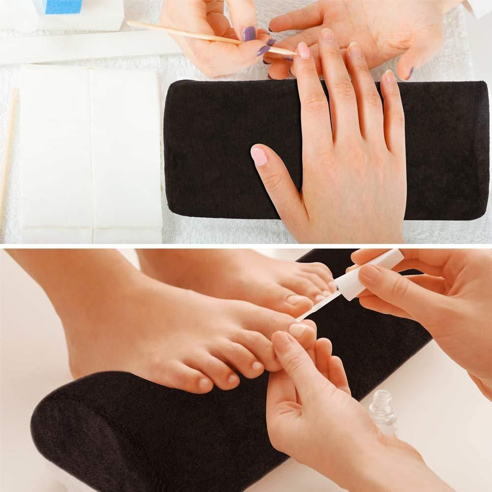 Nail Cushion Wrist Support for Manicure, UV Gel & Acrylic Nails, Purple