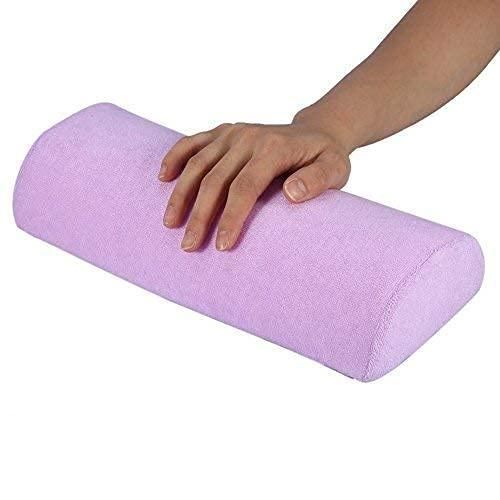 Nail Cushion Wrist Support, Black for Manicure UV Gel Acrylic Nails