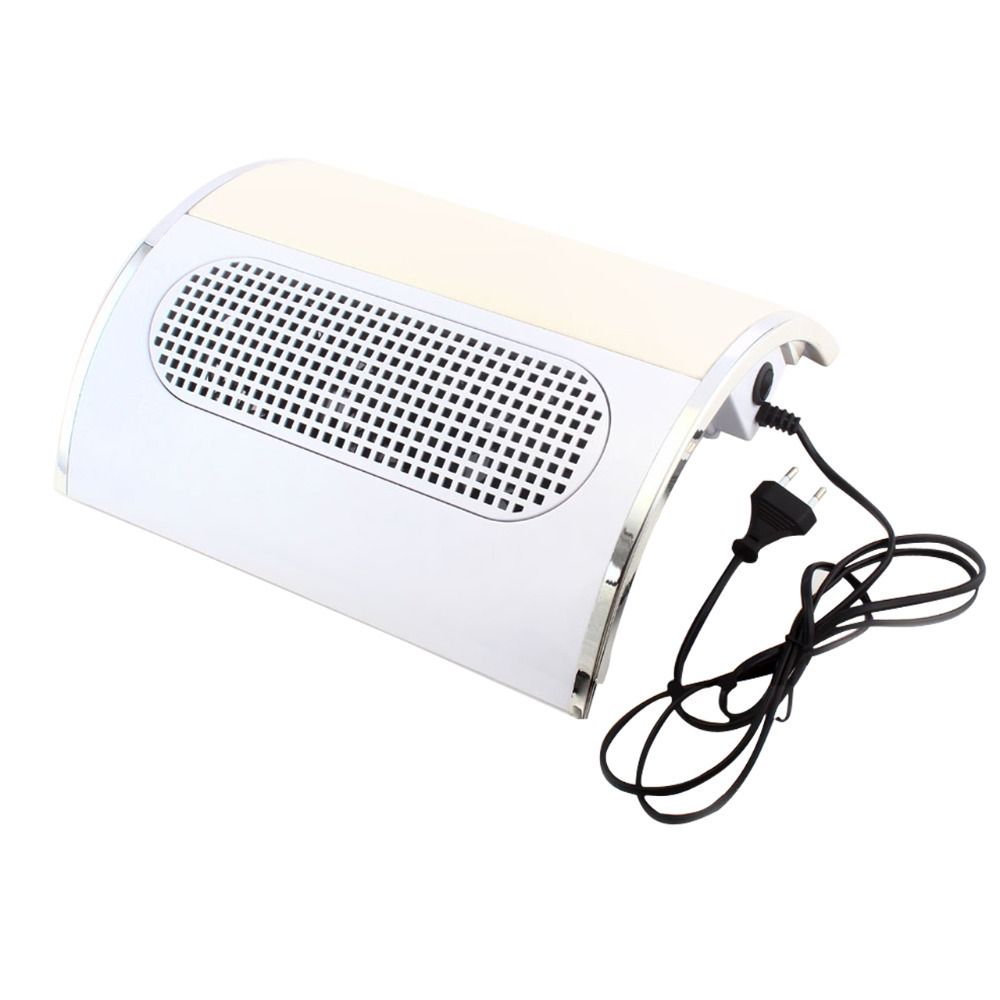 White double dust collector
