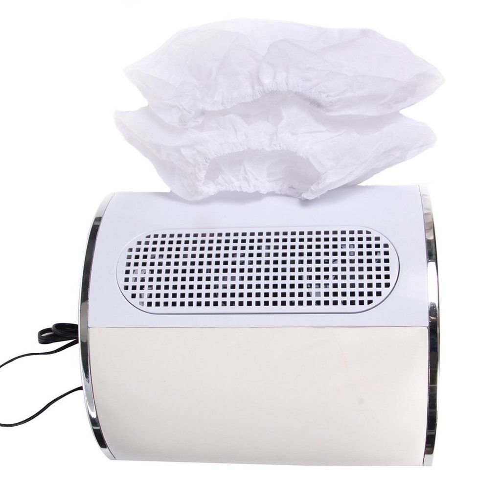 White double dust collector