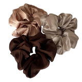 3pcs Large Hair Scrunchies Hair Ties, , 9 inches - Front View
