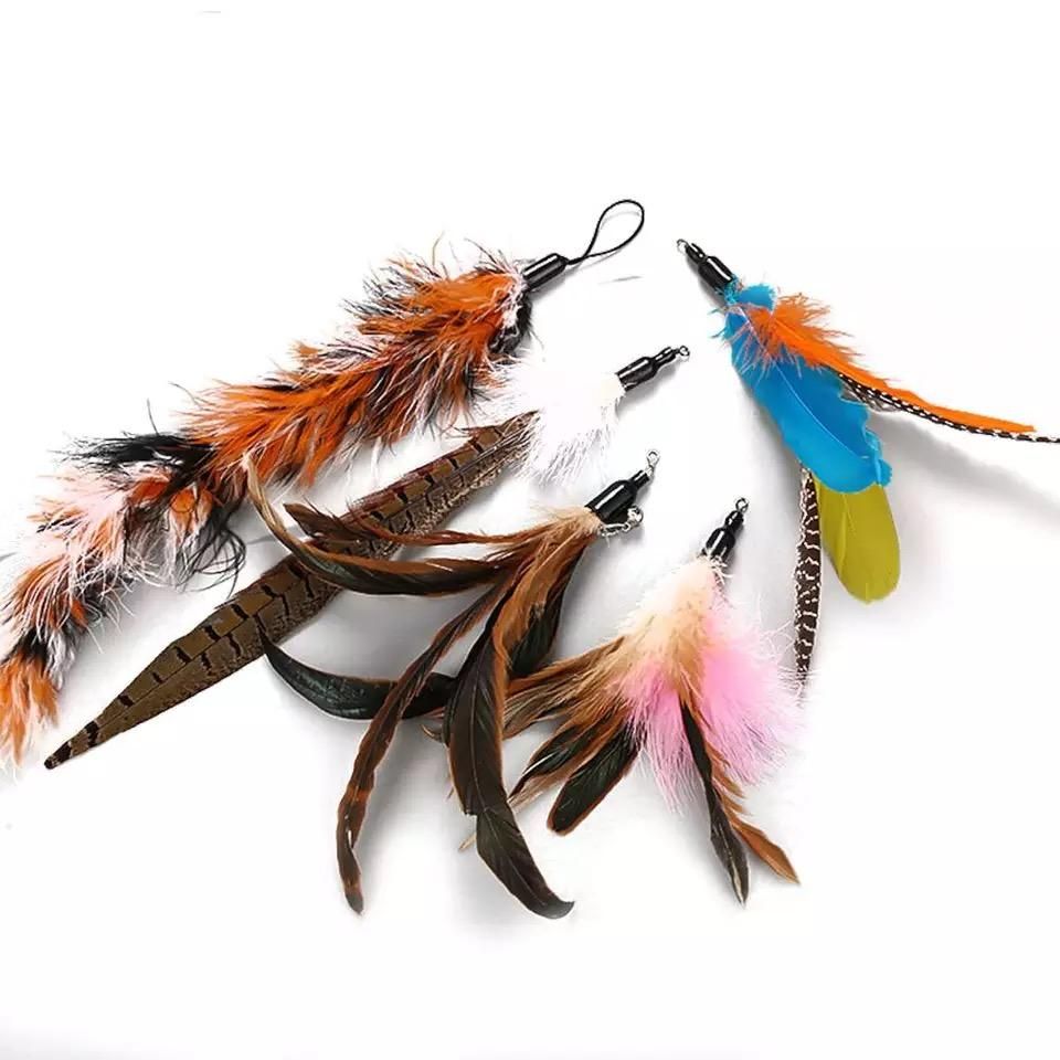 5pcs MultiColor Cat Toys with Springs, Telescopic