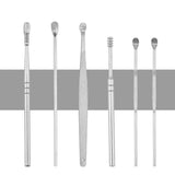 Earwax Removal Kit Stainless Steel Silver