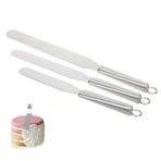 37.6cm Palette Knife Spatula Cake Decorations, Silver