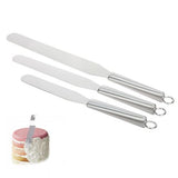 37.6cm Palette Knife Spatula Cake Decorations, Silver